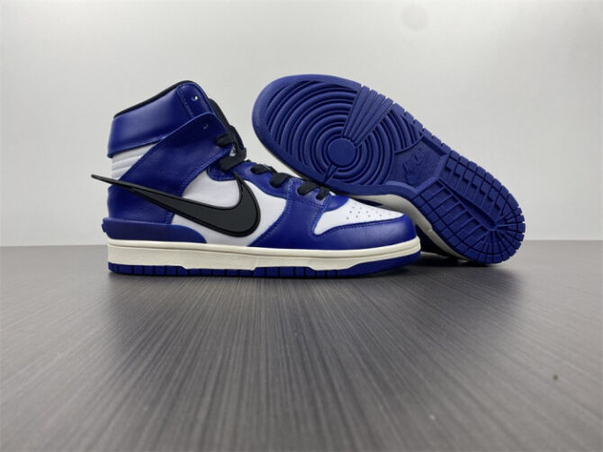 Nike Dunk High AMBUSH Deep Royal CU7544-400 - Image 8