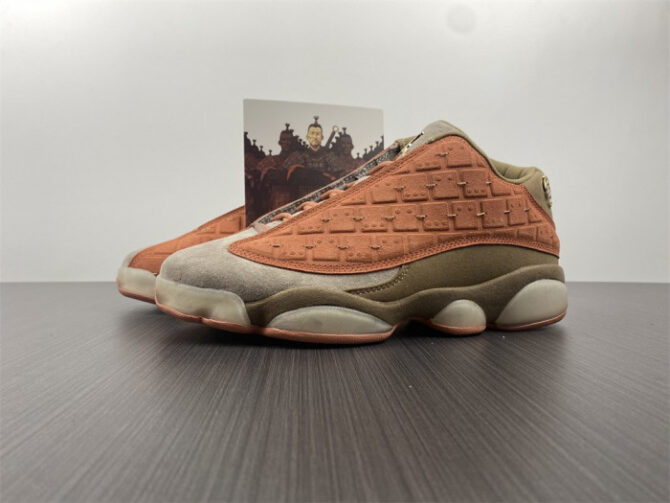 CLOT X AIR JORDAN 13 LOW SEPIA STONE/CANTEEN-TERRA BLUSH AT3102-200