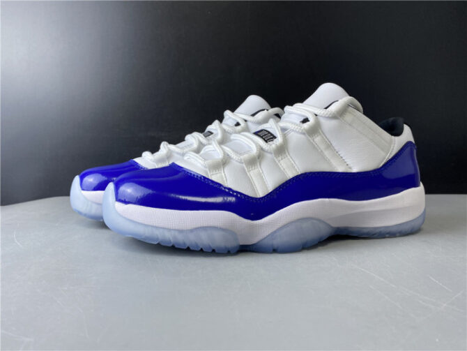 Air Jordan 11 Retro Low White Concord AH7860-100