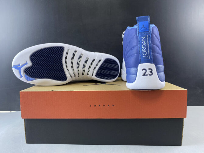 Air Jordan 12 Retro Stone Blue 130690-404 - Image 9