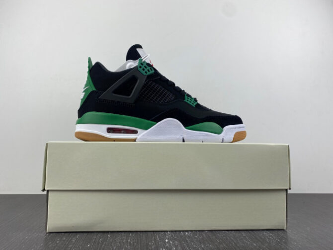 Jordan 4 Retro SB Black Green DR5415-030 - Image 7