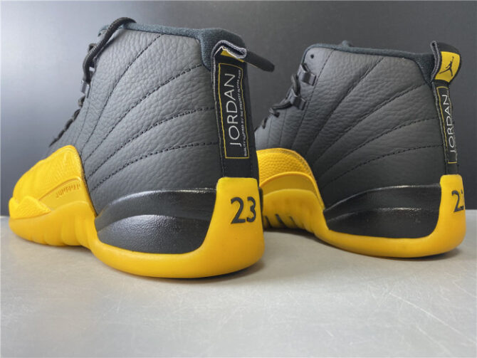 Air Jordan 12 Retro Black University Gold 130690-070 - Image 9