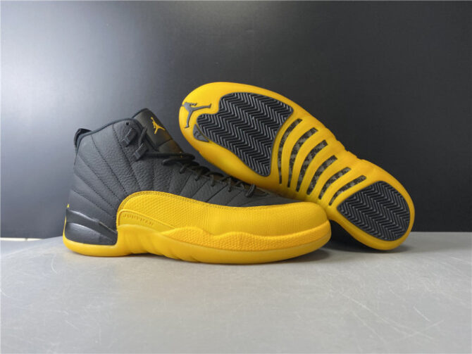 Air Jordan 12 Retro Black University Gold 130690-070 - Image 7