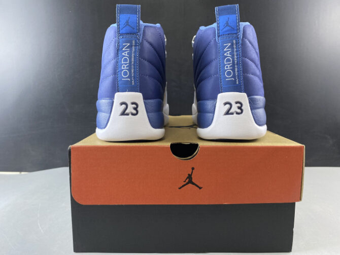 Air Jordan 12 Retro Stone Blue 130690-404 - Image 4
