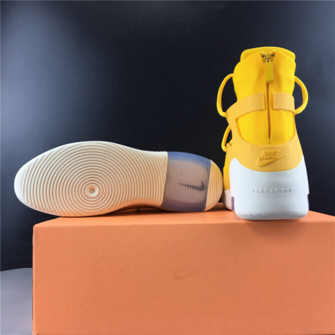 Nike Air Fear of God 1 Yellow AR4237-700 - Image 4