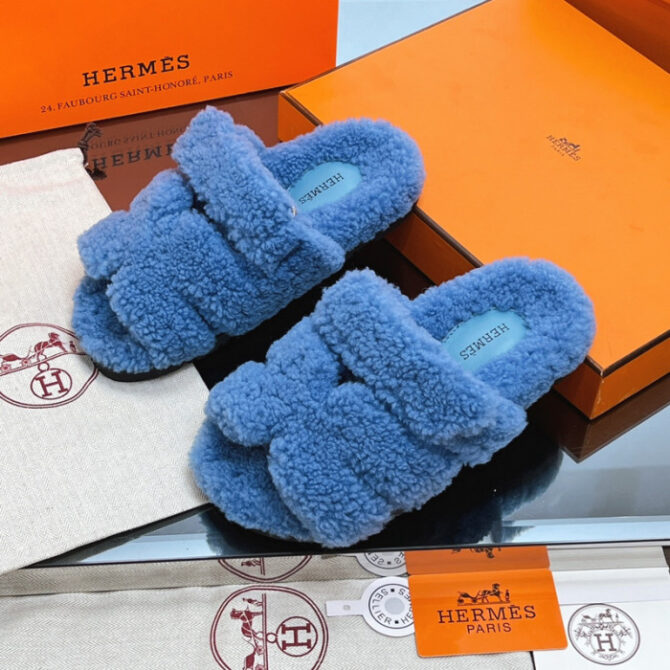 HERMES WINTER SANDALS