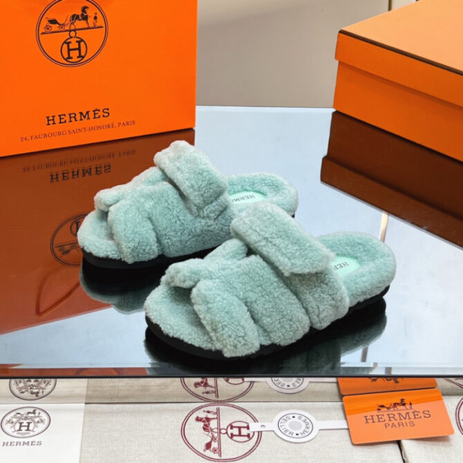 HERMES WINTER SANDALS