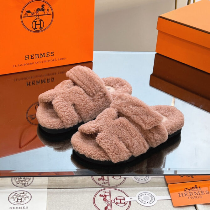 HERMES WINTER SANDALS