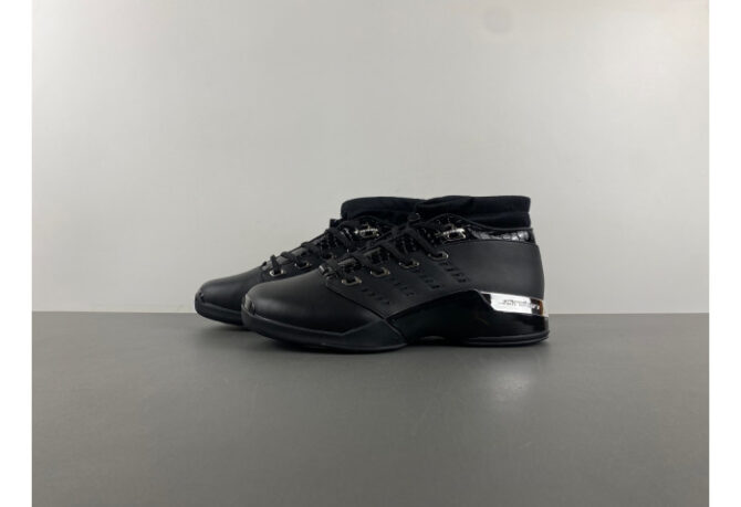 Jordan 17 Black Metallic Silver 303891-004 - Image 9