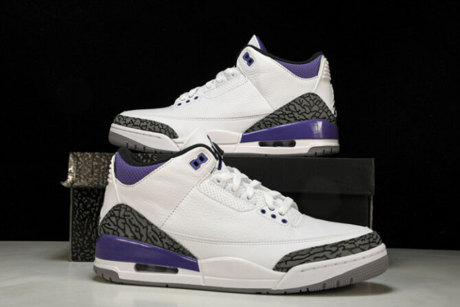 Jordan 3 Retro Dark Iris CT8532-105 - Image 2