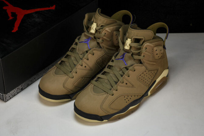 Jordan 6 Retro Gore-Tex Brown Kelp FD1643-300 - Image 3