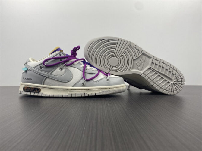 Nike Dunk Low O-W Lot 28 DM1602-111 - Image 11