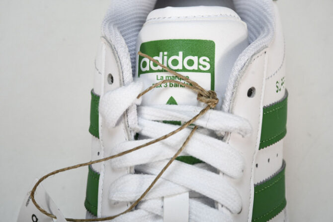 Adidas Originals Superstar XL Green White - Image 7