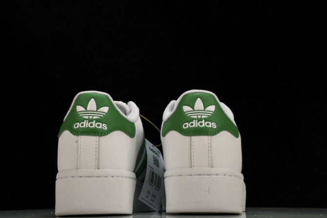 Adidas Originals Superstar XL Green White - Image 4