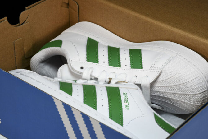 Adidas Originals Superstar XL Green White - Image 3