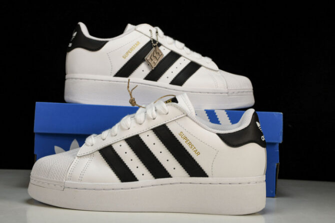 Adidas Originals Superstar XL White Black - Image 2