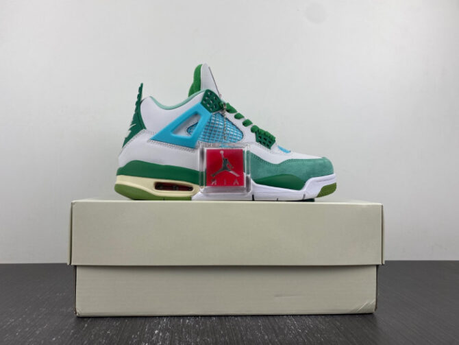 Jordan 4 Retro SB White Grass Green (limited edition) AJ4-KNCW - Image 2