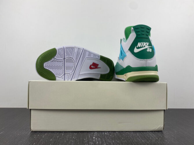 Jordan 4 Retro SB White Grass Green (limited edition) AJ4-KNCW - Image 7