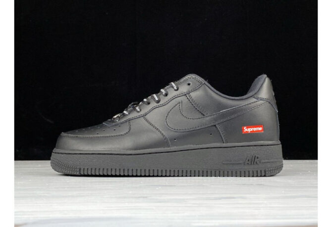 Nike Air Force 1 Low Supreme Black CU9225-001