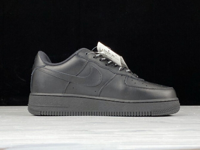 Nike Air Force 1 Low Supreme Black CU9225-001 - Image 2