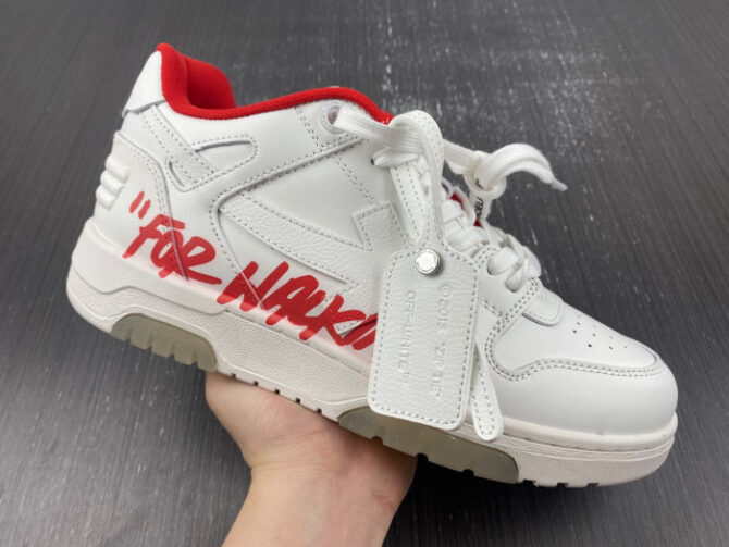 OFF-WHITE Out Of Office "OOO" Low Tops - Image 4