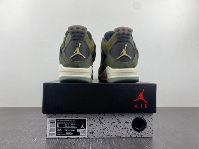 Jordan 4 Retro SE Craft Medium Olive FB9927-200 - Image 3