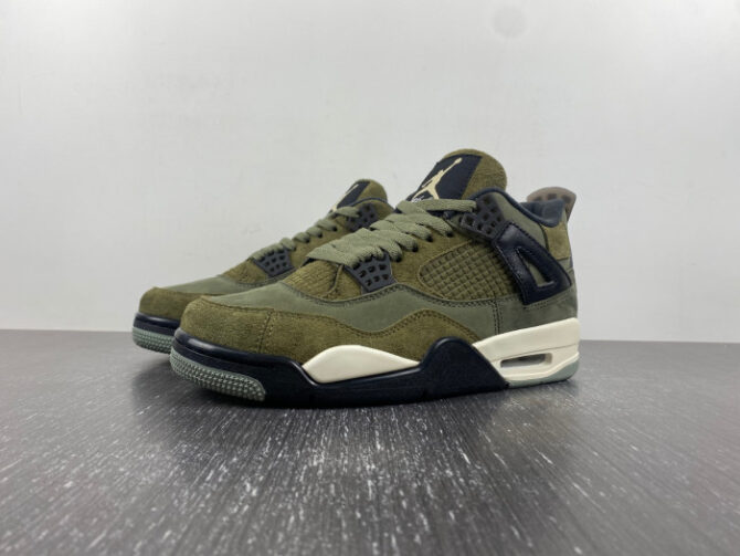 Jordan 4 Retro SE Craft Medium Olive FB9927-200 - Image 8