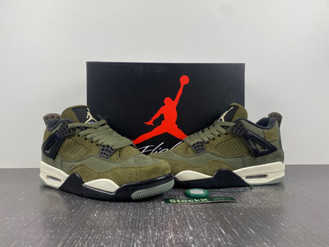 Jordan 4 Retro SE Craft Medium Olive FB9927-200 - Image 4