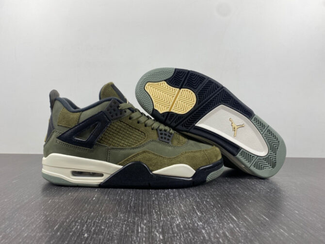 Jordan 4 Retro SE Craft Medium Olive FB9927-200 - Image 7