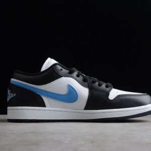 Jordan 1 Low Black University Blue White (W) DC0774-041