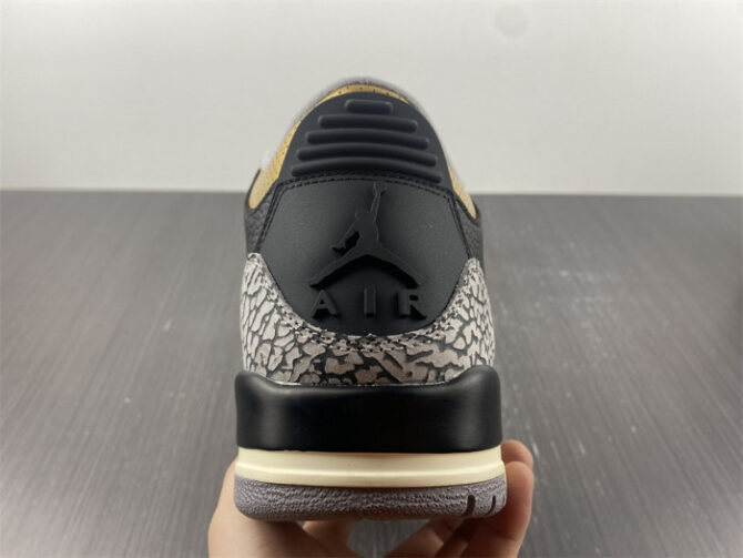 Air Jordan 3 WMNS “Black Gold” CK9246-067 - Image 6