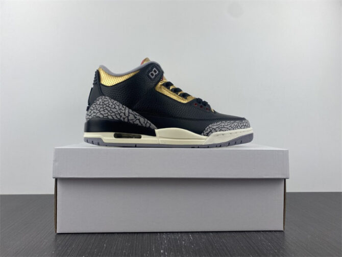 Air Jordan 3 WMNS “Black Gold” CK9246-067 - Image 2