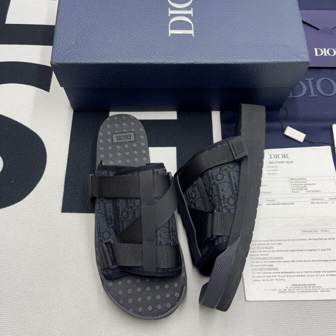 DIOR ALPHA SANDAL OBLIQUE