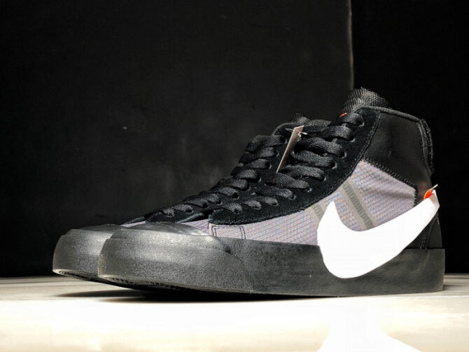 Nike Blazer Mid O-W Grim Reaper AA3832-001 - Image 8