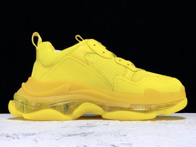 BLCG Sneaker Triple.s.Gomma Yellow Air Cushion 541624 W09OH 1298 - Image 2