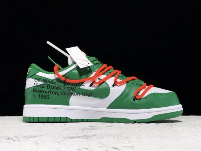 Nike Dunk Low O-W Pine Green CT0856-100 - Image 4