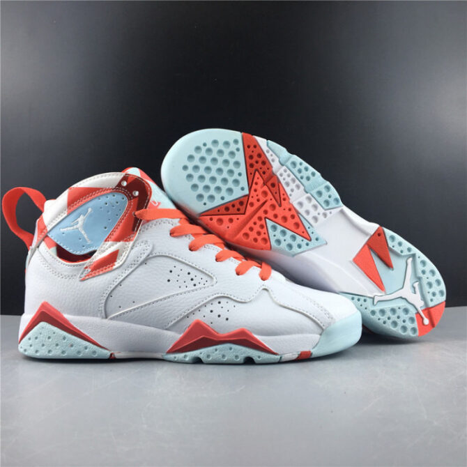 AIR JORDAN 7 RETRO TOPAZ MIST (GS) 442960-104 - Image 8