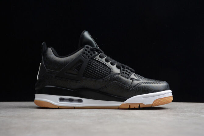 AIR JORDAN 4 RETRO BLACK LASER CI1184-001 - Image 8