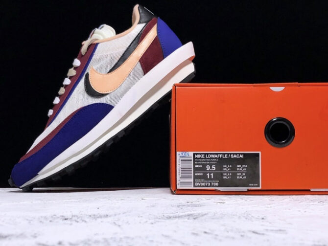 Nike LD Waffle sacai White Blue BV0073-700 - Image 9