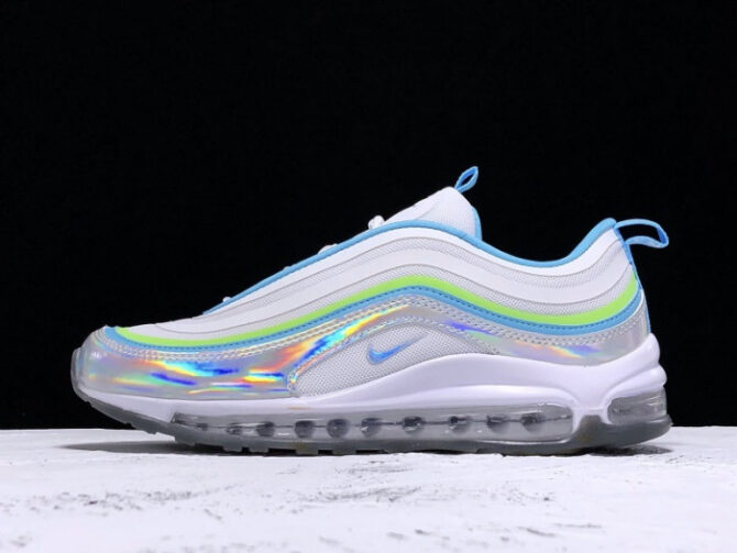 Air Max 97 UL 17 SE White Hologram Blue Women Running BV6670-101