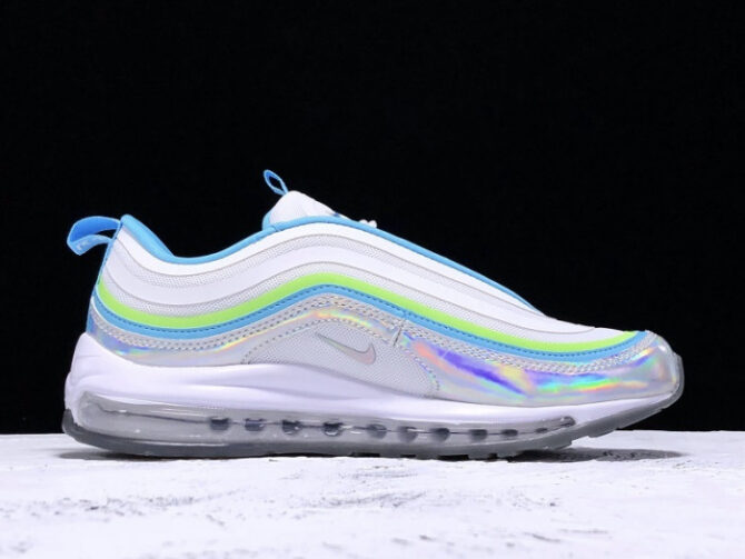 Air Max 97 UL 17 SE White Hologram Blue Women Running BV6670-101 - Image 7