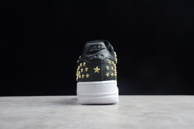 NIKE AIR FORCE 1 LOW STARS BLACK AR0639-001 - Image 5