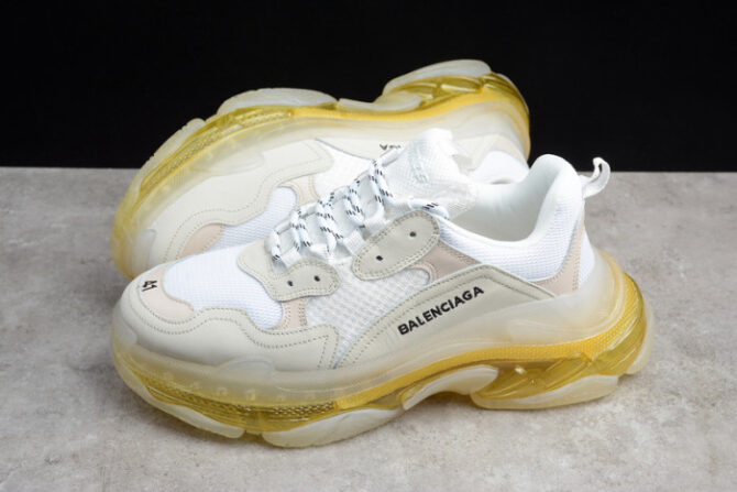 BLCG Sneaker Triple.s.Gomma White-Yellow - Image 12