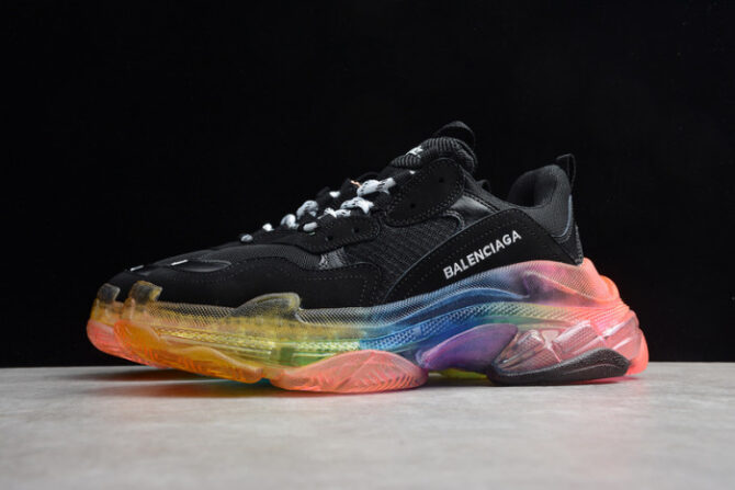 BLCG Sneaker Triple.s.Gomma Black-Rainbow Noir