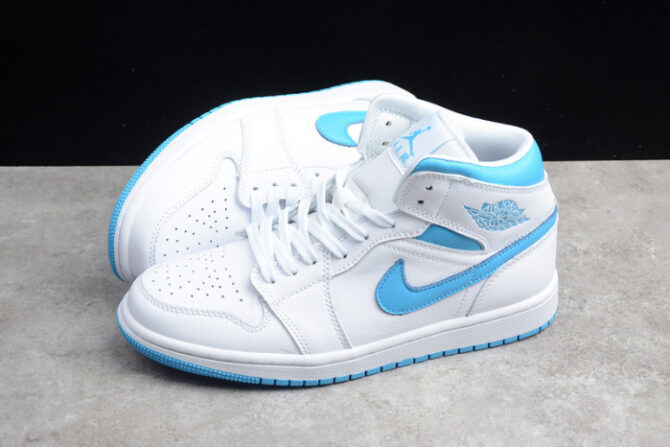 Air Jordan 1 Mid UNC (W) BQ6472-114 - Image 7