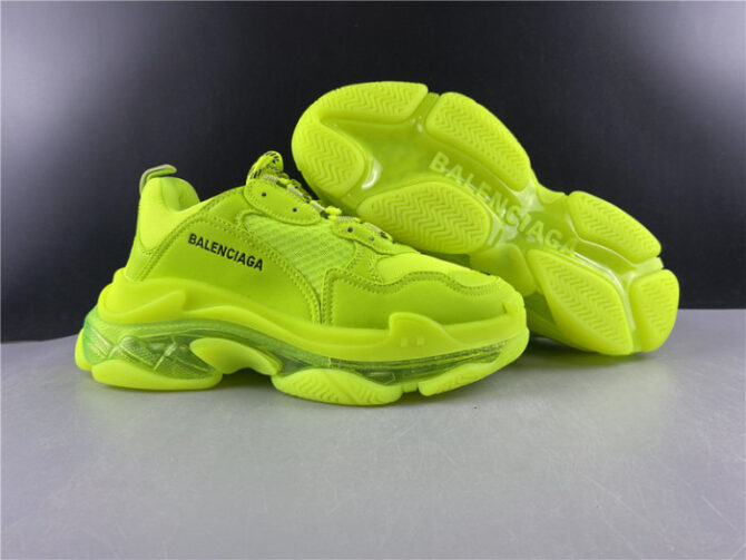 BLCG Sneaker Triple.s.Gomma Fluorescent green 541624 W2FF1 3720 - Image 7