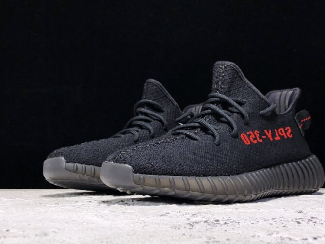 Adidas Yeezy Boost 350 V2 Black Red CP9652 - Image 6