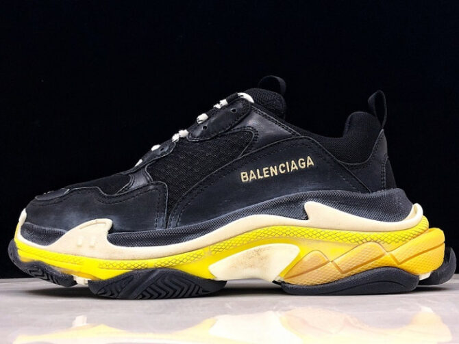 BLCG Sneaker Triple.s.Gomma Black-Yellow