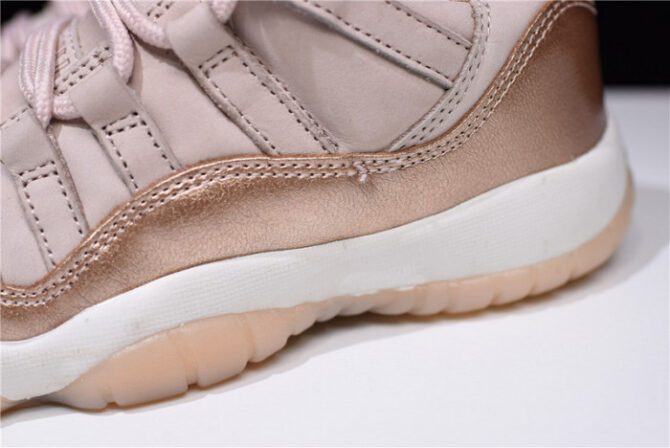 AIR Jordan 11 Retro 'Rose Gold' Womens AH7860-105 - Image 4