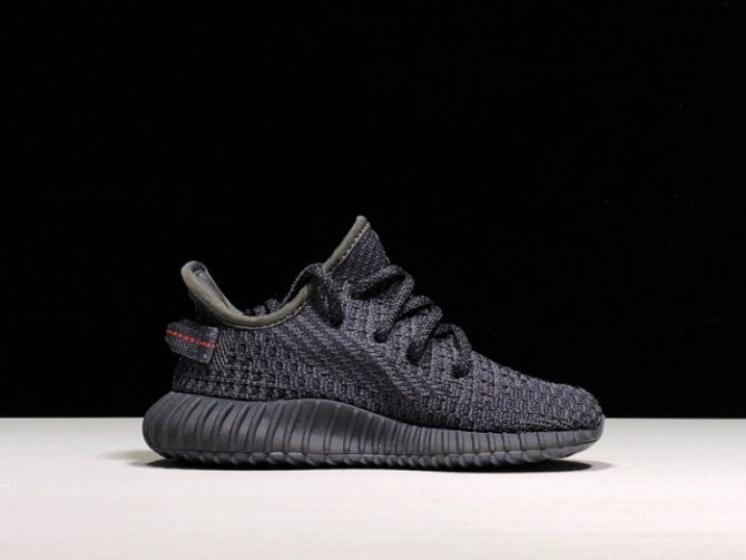 Adidas Yeezy Boost 350 V2 in Black FU9006 Kids - Image 2